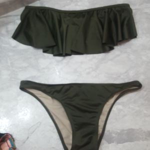 Green bikini